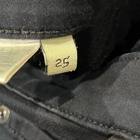 Women Size 25 Rag & Bone Jeans Black Leggings Stretch Cotton Staple Pants EUC - Picture 8 of 10